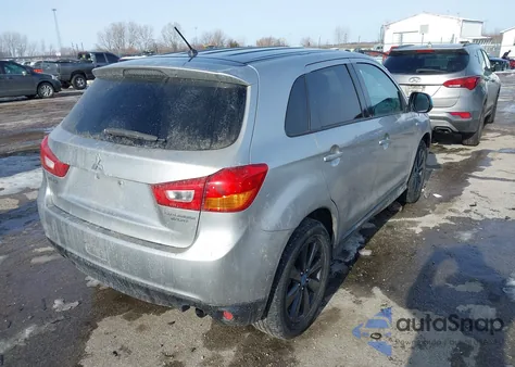2015 Mitsubishi Outlander Sport Es from USA, damaged, VIN 4A4AP3AU5FE022504
